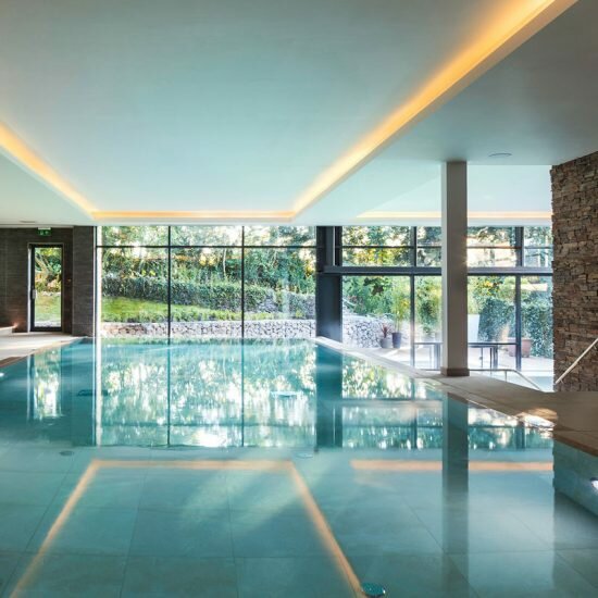 ADG Architects Design Group Architecture Design Graphics Gaia Spa Boringdon Hall Hotel