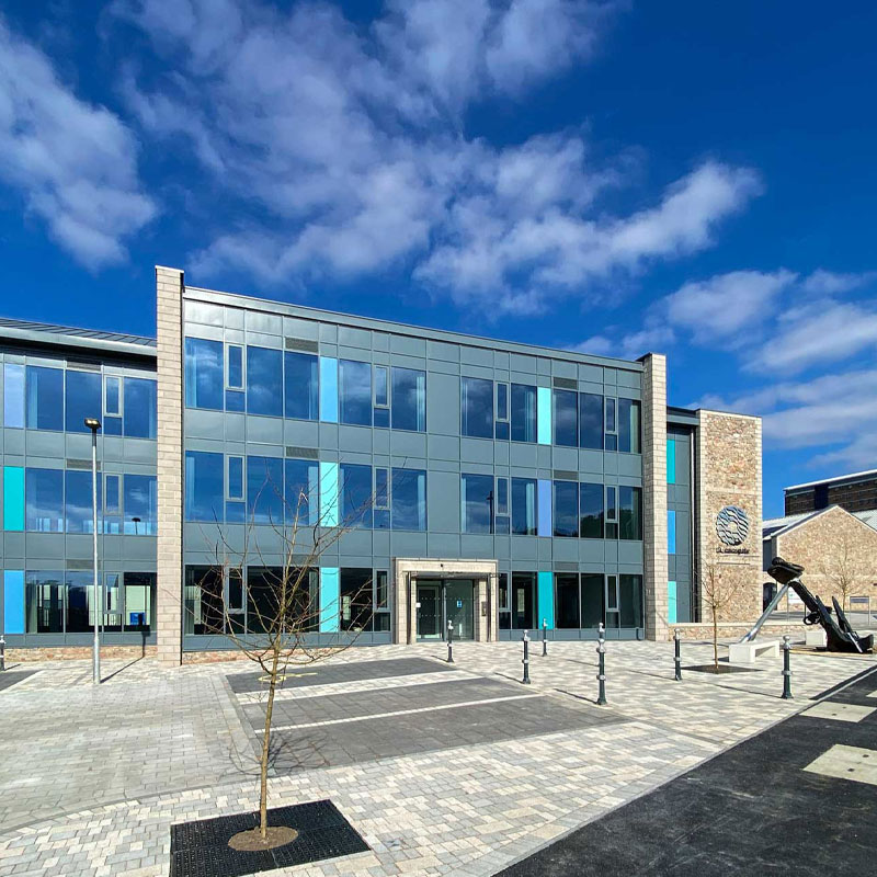 Oceansgate Commercial Offices and Industrial Units by ADG Architecture in Plymouth Devon