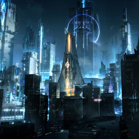 Futuristic Mega City