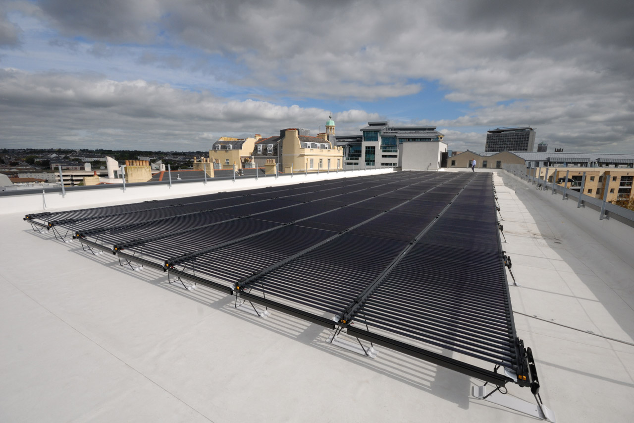 ADG Plymouth Sustainability Solar PV rooftop array